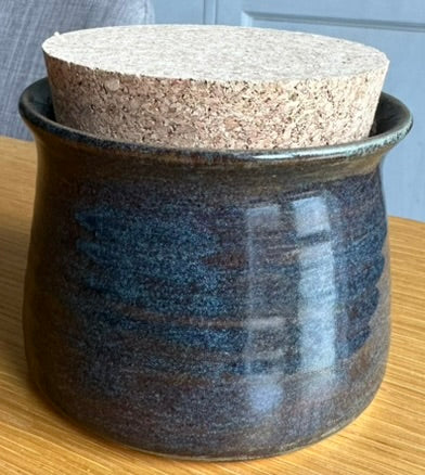 Cork Lidded Jar
