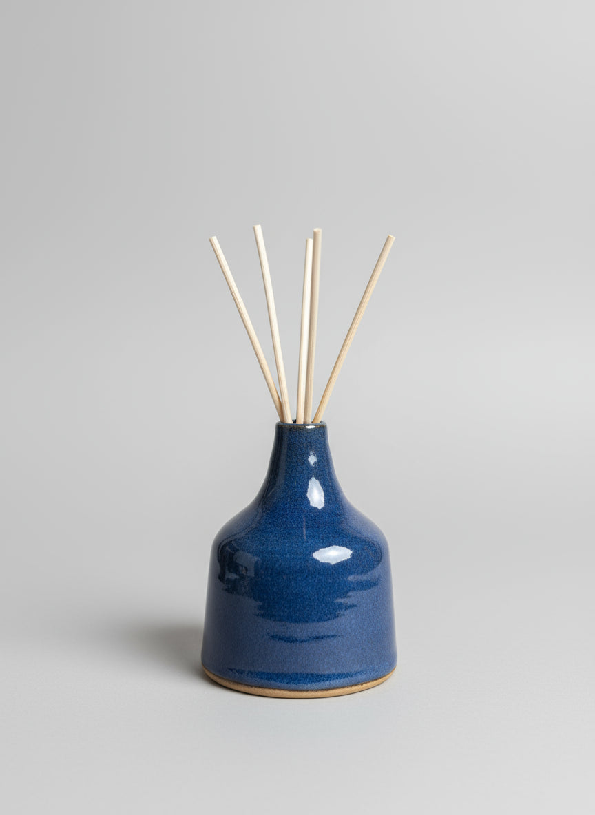 Hand Crafted Reed Diffuser- Deep Blue Glaze