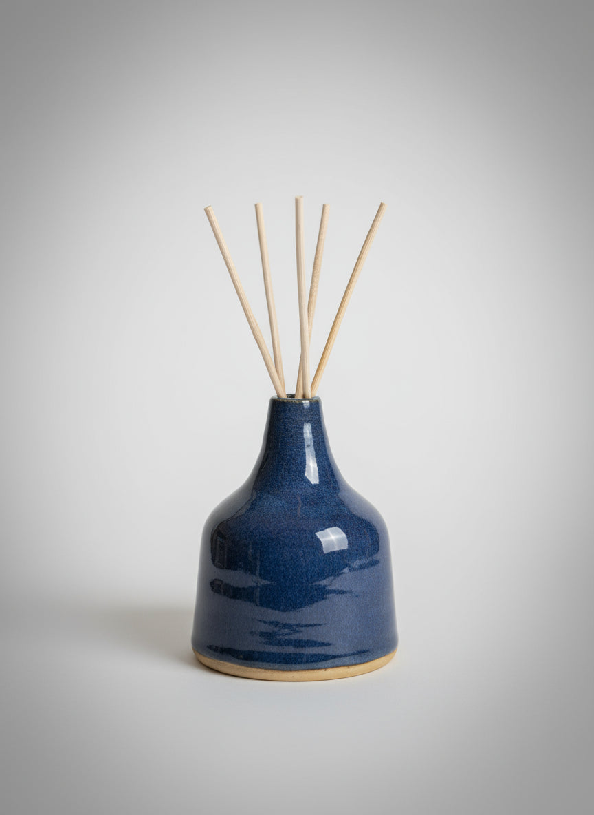 Hand Crafted Reed Diffuser- Deep Blue Glaze